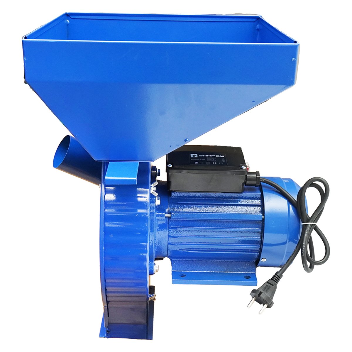 Moara cereale elctrica 3.9 KW, 220V, viteza 3000 r/min, capacitate 200 Kg/h, 4 site incluse